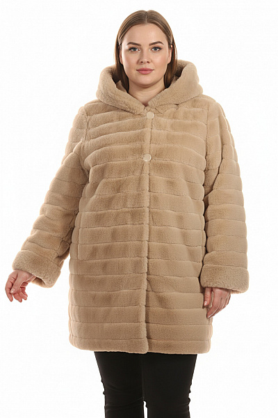 Dámský Kabát Béžový Second Hand