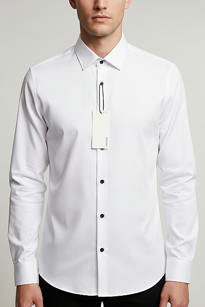 Jake*s Pánská Košile Bílá Vel. 41/42