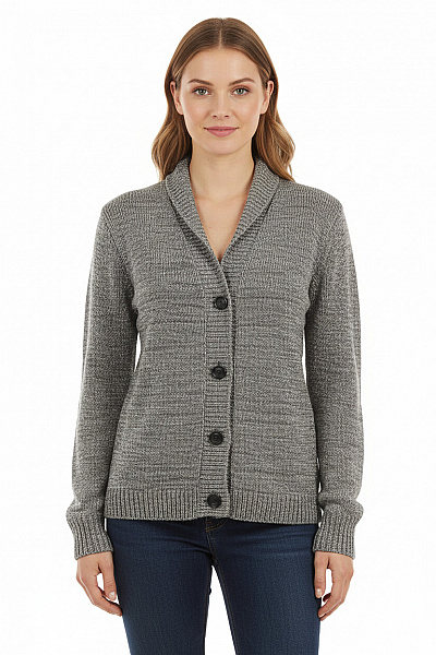 Dámský Cardigan Šedý BONITA Vel. M
