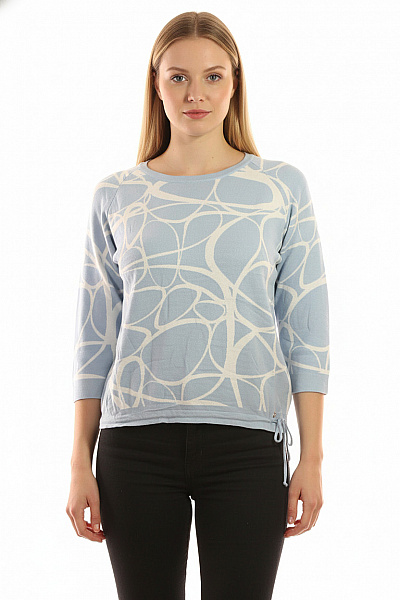 Gollehaug  Halenka Pletená Modrá Vel. 44