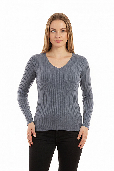 Dámský Svetr Modrý Vel. L