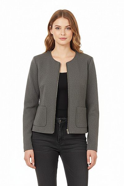 PREMIUM Dámské Blejzr Šedý Vel. 36