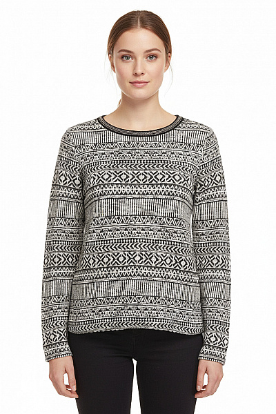 Dámský Pulovr Šedý Gina Second Hand Vel. 40