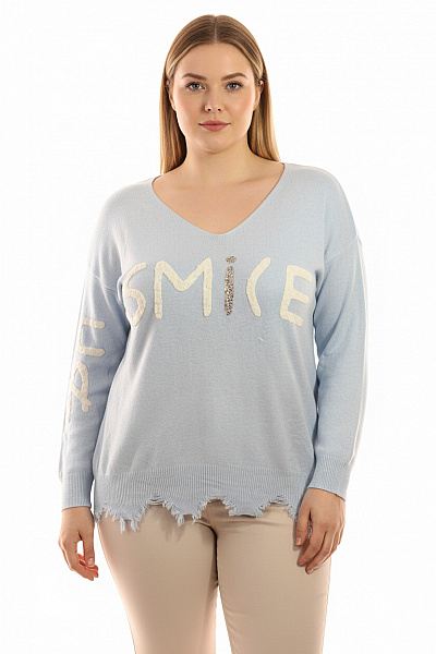 Dámský Svetr Modrý