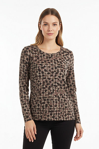 Fashion Union Vzorovaná  Halenka Barevná Vel. S