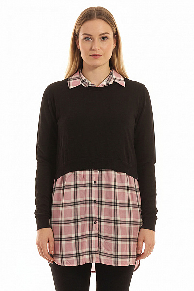 Dámský Pulovr Černý Canda Vel. M