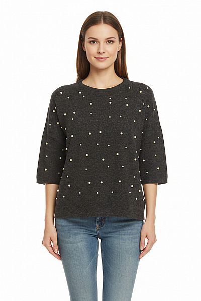 ZARA Halenka Šedá Vel. S