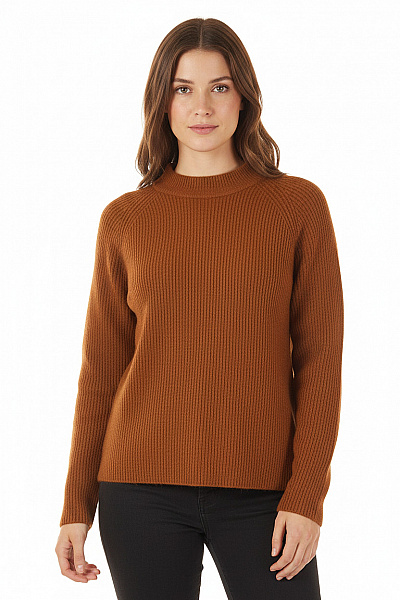 Dámský Pulovr Hnědý Second Hand Vel. M