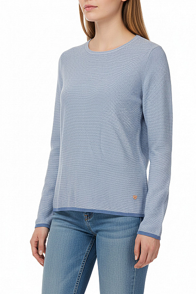 Dámský Pulovr Modrý Canda Vel. S