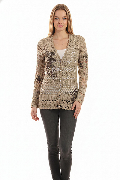 Dámský Svetr Šedý Vel. M