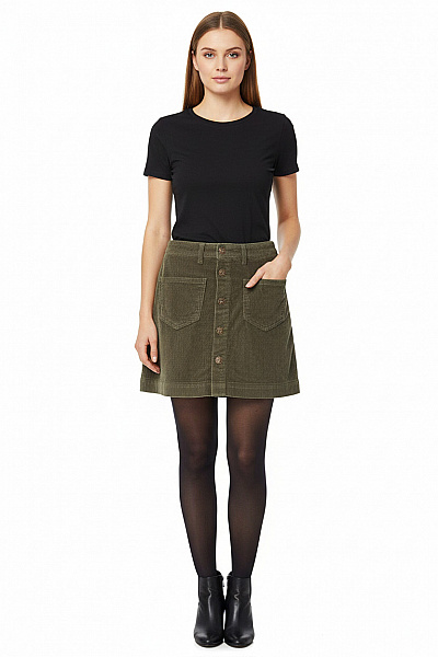 Balonová  Sukně Zelená ONLY Second Hand