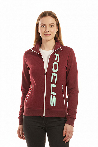 Fokus Dámská Mikina Vínová Vel. L