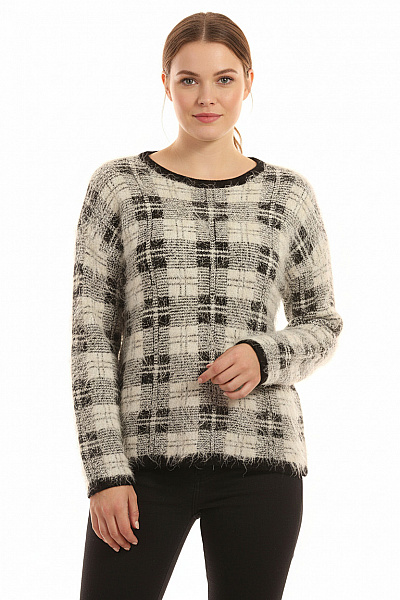 Dámský Svetr Černobílý Street One Vel. 42