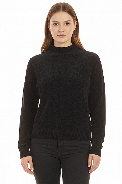 FB SISTER Dámský Rolák Černý Second Hand Vel. L