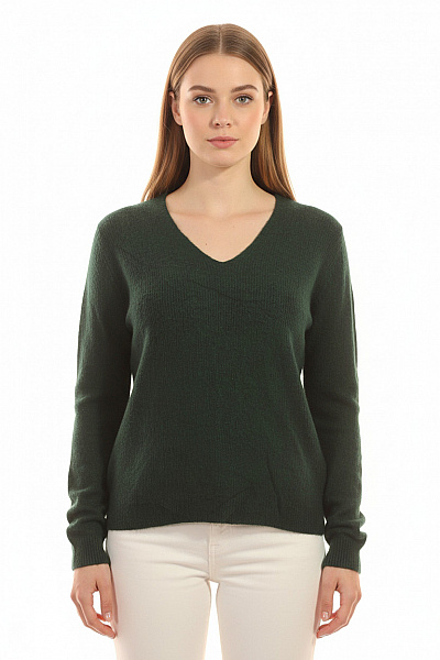 Dámský Svetr Zelený VERO MODA Vel.  L