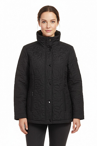 Prošívaná Dámská Bunda Černá Vel. 44