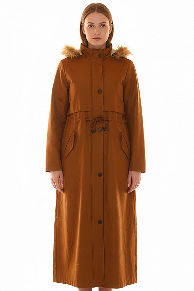 Dámská Přechodné Bundy Hnědá Vel. 44