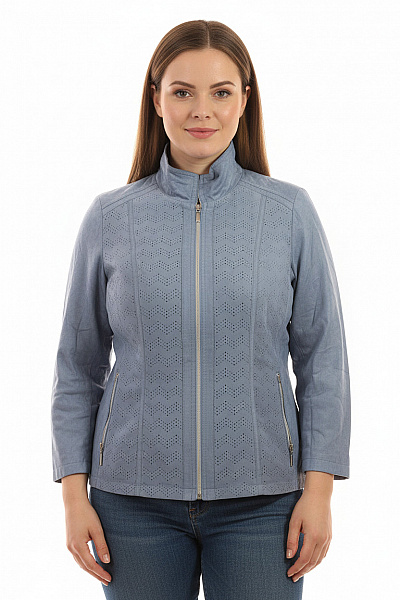 Dámská Bunda Modrá Vel. 44