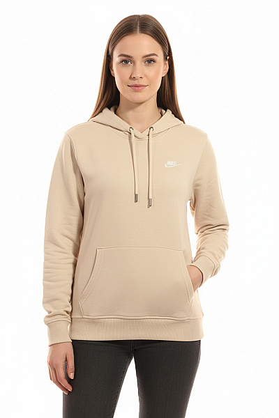 Nike Dámská Mikina Béžová Second Hand Vel. M