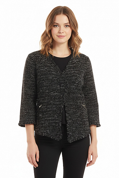 Dámské Sako Černý Street One Second Hand Vel.  38