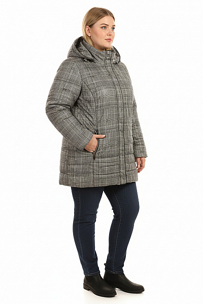 Dámská Bunda Šedá Second Hand