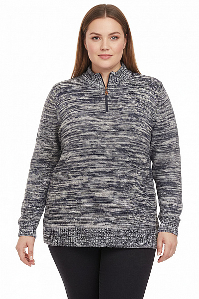 Dámský Svetr Modrý Second Hand