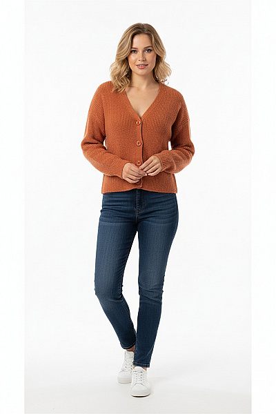 Dámský Svetr Růžový Gina Benotti Vel. M