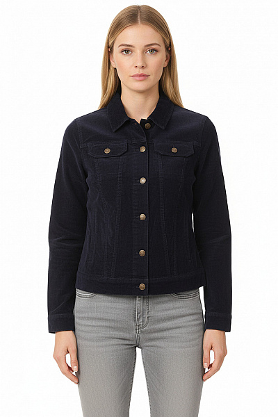 Dámská Přechodné Bundy Modrá Vel. 38