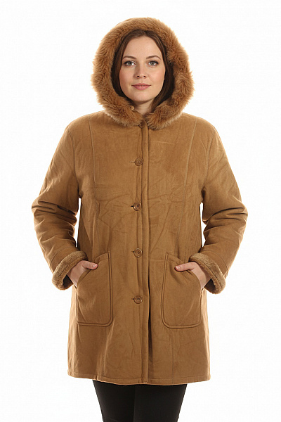 Dámský Kožich Hnědý