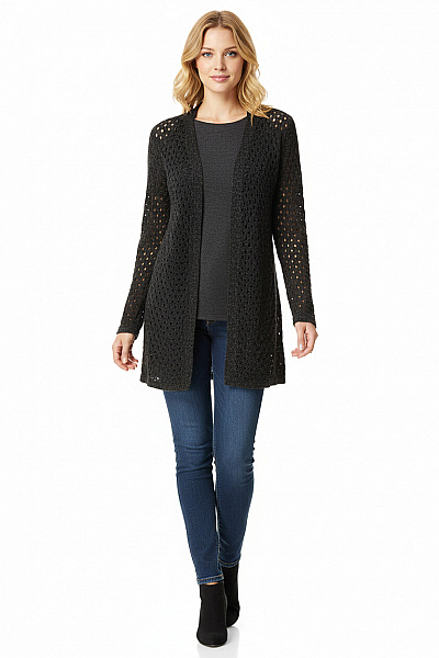 Gina Benotti Dámský Cardigan Černý Vel. 40/42