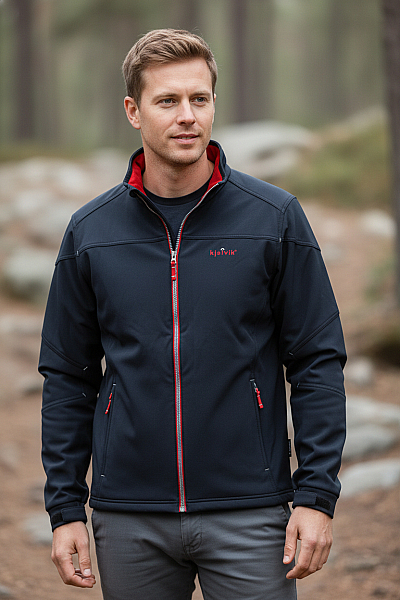 Pánská Přechodné Bundy Modrá Kjelvik Vel. M