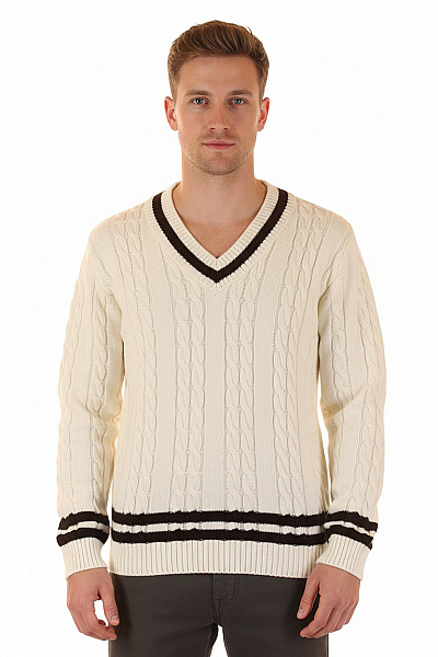 Primark Pánský Svetr Bílý Second Hand Vel. S