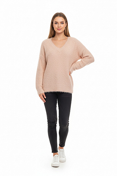 Dámský Svetr Růžový Vel. S