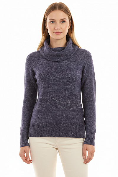 Dámský Rolák Modrý YESSICA Vel. L