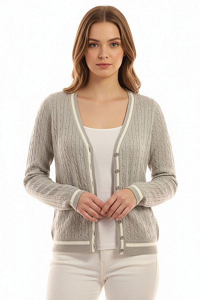 Dámský Svetr Šedý Vel. M