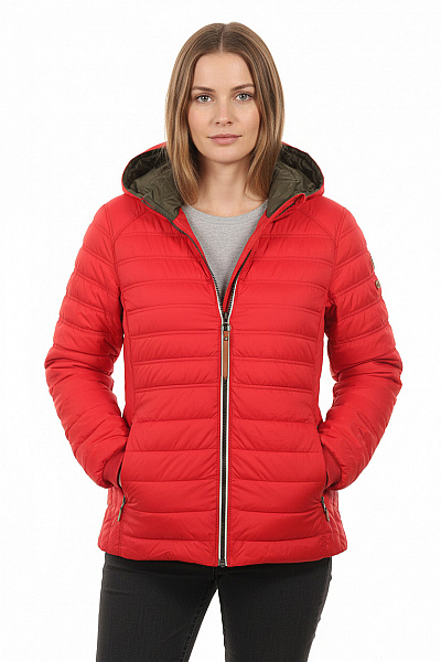 Camel Active Prošívaná Dámská Bunda Červená Vel. 46