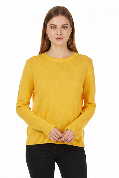 Dámský Svetr Žlutý Vel. L