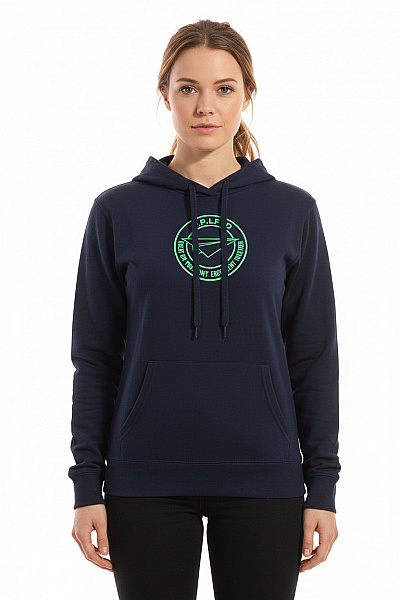 Dámská Mikina Bez Zapínání Modrá Fruit Of The Loom Vel. M