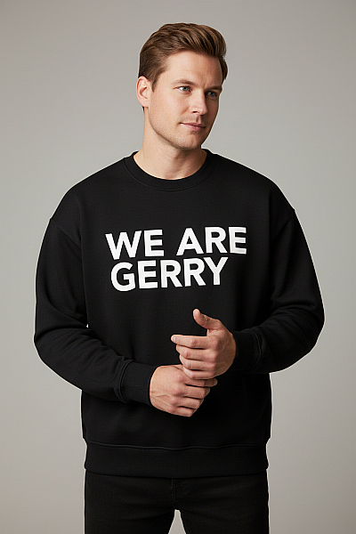 GERRY WEBER Pánská Mikina Bez Zapínání Černá Vel. XL
