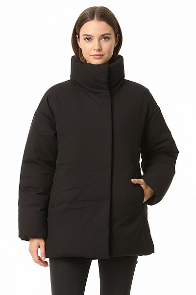 Zimní Dámská Bunda Černá MANGO Vel. S