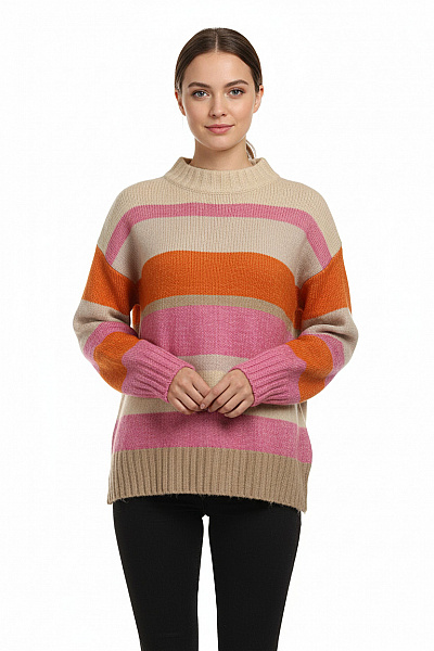 Dámský Svetr Barevný Vel. S
