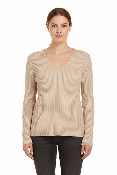 Dámský Svetr Béžový