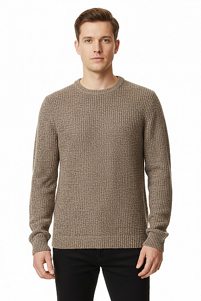 Straight Up Pánský Pulovr Šedý Second Hand Vel. M