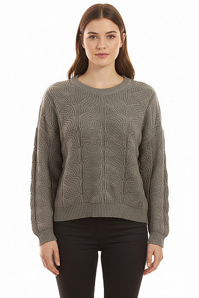 Dámský Svetr Šedý VERO MODA Vel. L