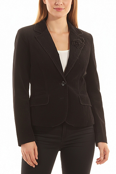 Dámské Sako Černý Second Hand Vel. 40