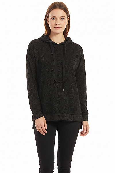 Dámská Mikina Bez Zapínání Černá MARC AUREL Vel. 40