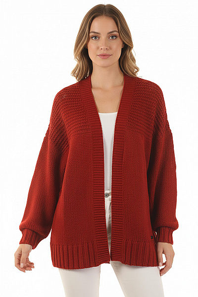 Noisy May Dámský Svetr Červený Vel. S