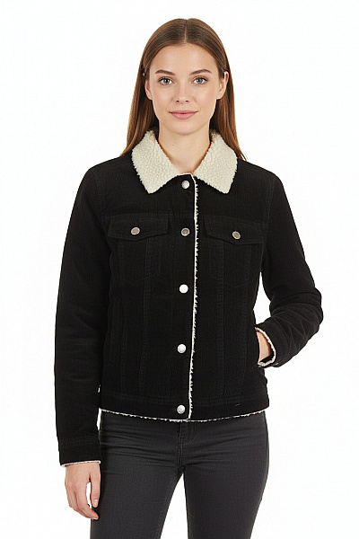 Dámská Bunda Černá Vel. XS