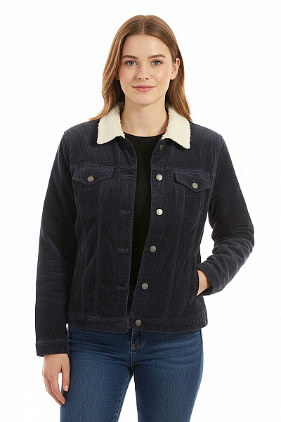 Dámská Přechodné Bundy Modrá Canda Vel. M