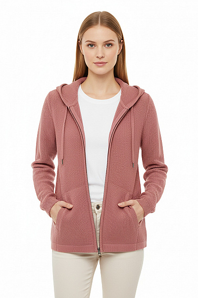 Dámský Cardigan Růžový Vel. S
